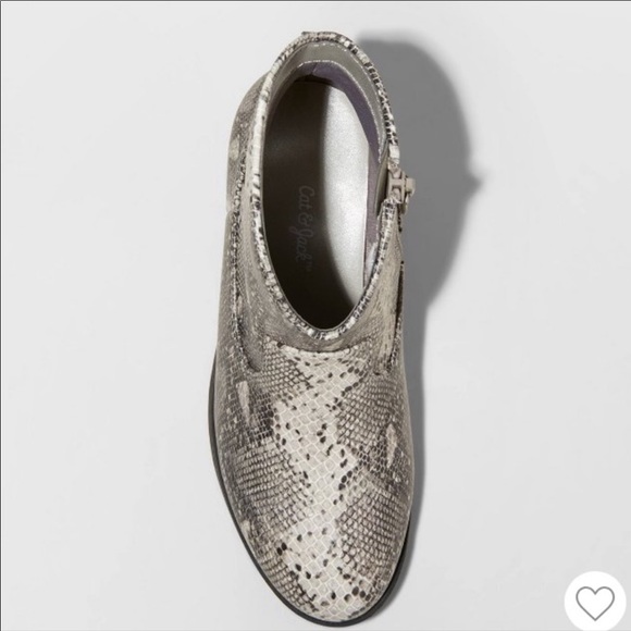 Girls Side zip western multi grey boots size 3 - Picture 2 of 7